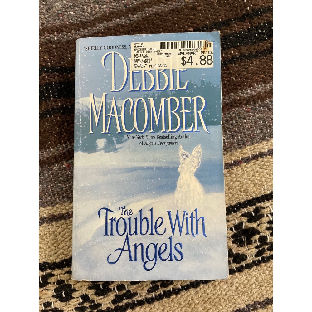 The Trouble With Angels by Debbie Macomber Paperback Romance Novel Holiday